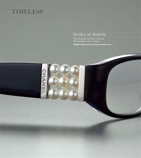 chanel pearl prescription glasses|chanel optical eyewear online.